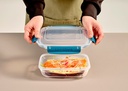 BOITE ALIMENTAIRE CARRE 1700 ML MIX COULEURS 