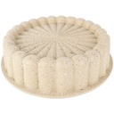 MOULE GATEAU GRANIT 28X7 CM MIX NOIR/BORDEAU/BEIGE