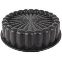 MOULE GATEAU GRANIT 28X7 CM MIX NOIR/BORDEAU/BEIGE