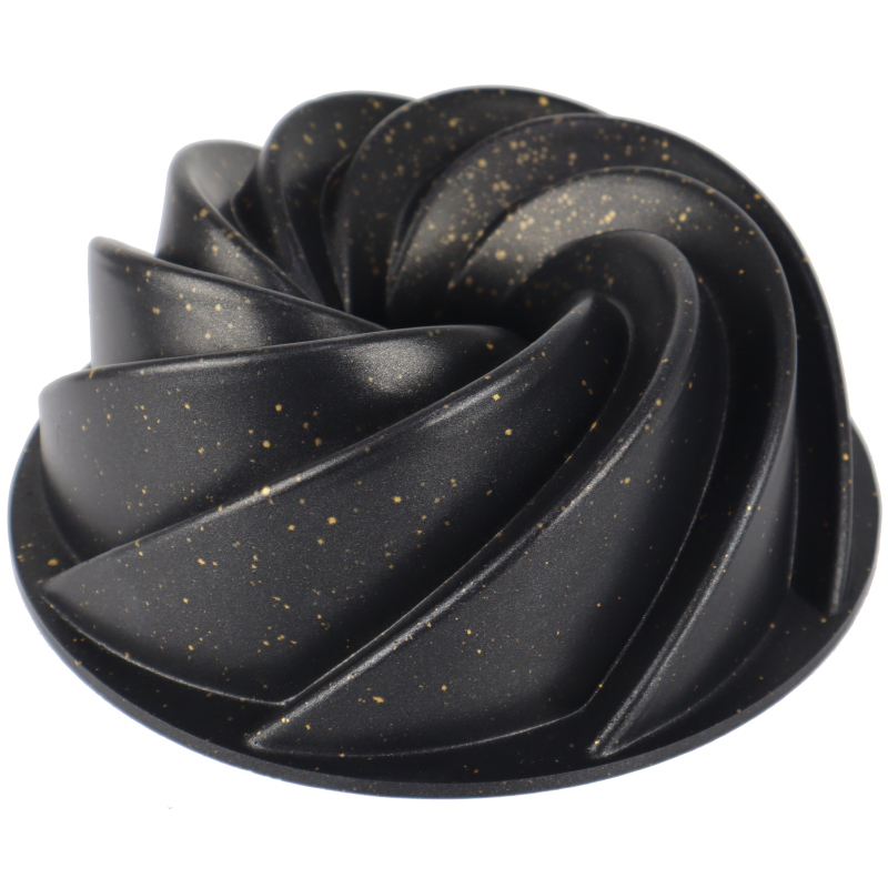 MOULE GATEAU GRANIT 25X10 CM MIX NOIR/BORDEAU/GRIS