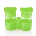 SET POIVRE &amp; SEL 2X67 CC MIX JAUNE/ORANGE/VERT/ROSE