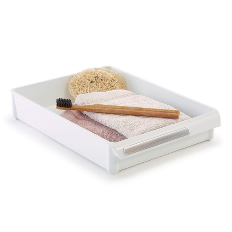 RANGEMENT REFREGIRATEUR 20X28X5CM BLANC