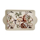 PLATEAU DECO MIX:MENTHE-ROSE-BLANC 24 X 14 CM