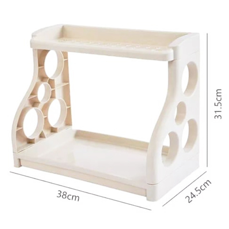ETAGERE 38X25X31 CM BLANC