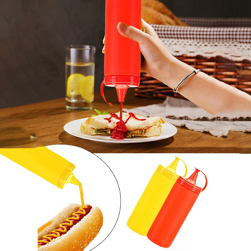 DISTRIBUTEUR KETCHUP/MOUTARDE 1000 ML 