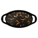 PLATEAU DECO NOIR AVEC ANSE 30 X 16 CM