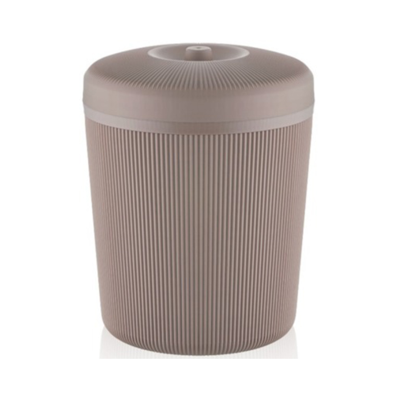 BOITE A DETERGENTS PLASTIQUE 4.2 LITRES MIX ROSE/GRIS/BEIGE/CREME