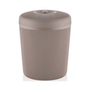 BOITE A DETERGENTS PLASTIQUE 4.2 LITRES MIX ROSE/GRIS/BEIGE/CREME