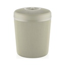 BOITE A DETERGENTS PLASTIQUE 4.2 LITRES MIX ROSE/GRIS/BEIGE/CREME