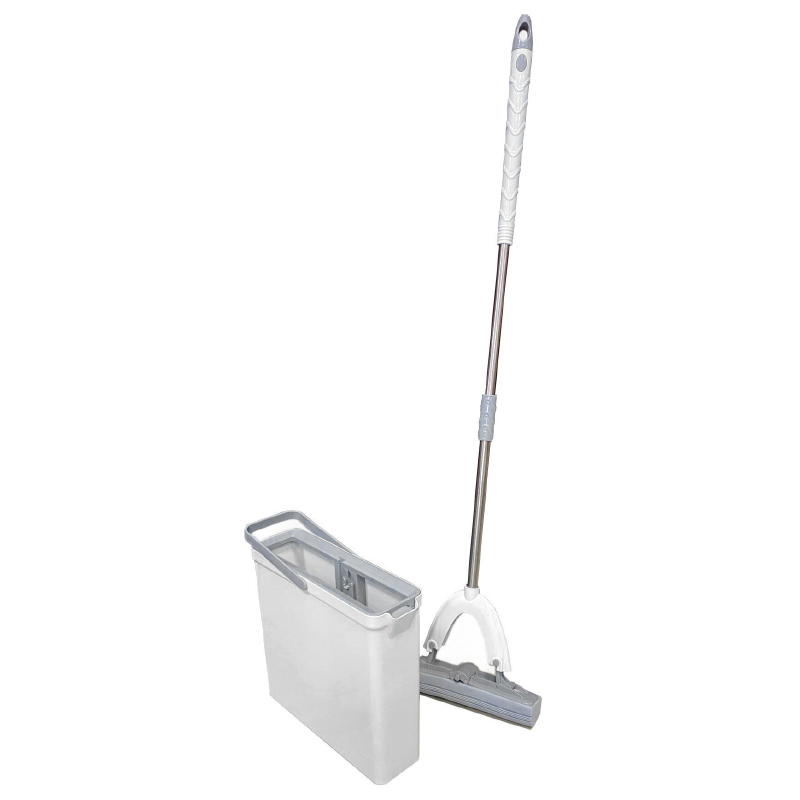 SET SERPILLERE AVEC BAC MIX BLANC/GRIS