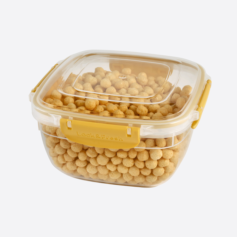 BOITE ALIMENTAIRE CARRE 1500 ML MIX COULEURS 