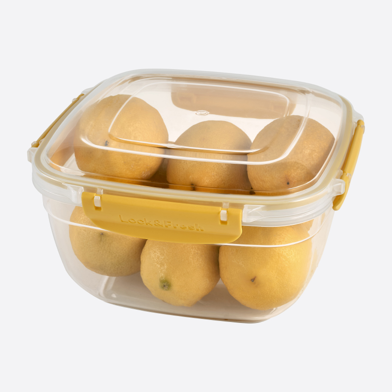 BOITE ALIMENTAIRE CARRE 2400 ML MIX COULEURS 