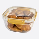 BOITE ALIMENTAIRE CARRE 3750 ML MIX COULEURS 