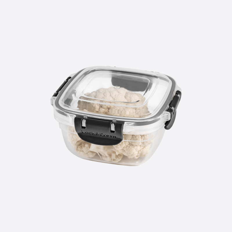 BOITE ALIMENTAIRE CARRE 500 ML MIX COULEURS 
