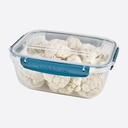 BOITE ALIMENTAIRE RECTANGULAIRE 2300 ML MIX COULEURS 