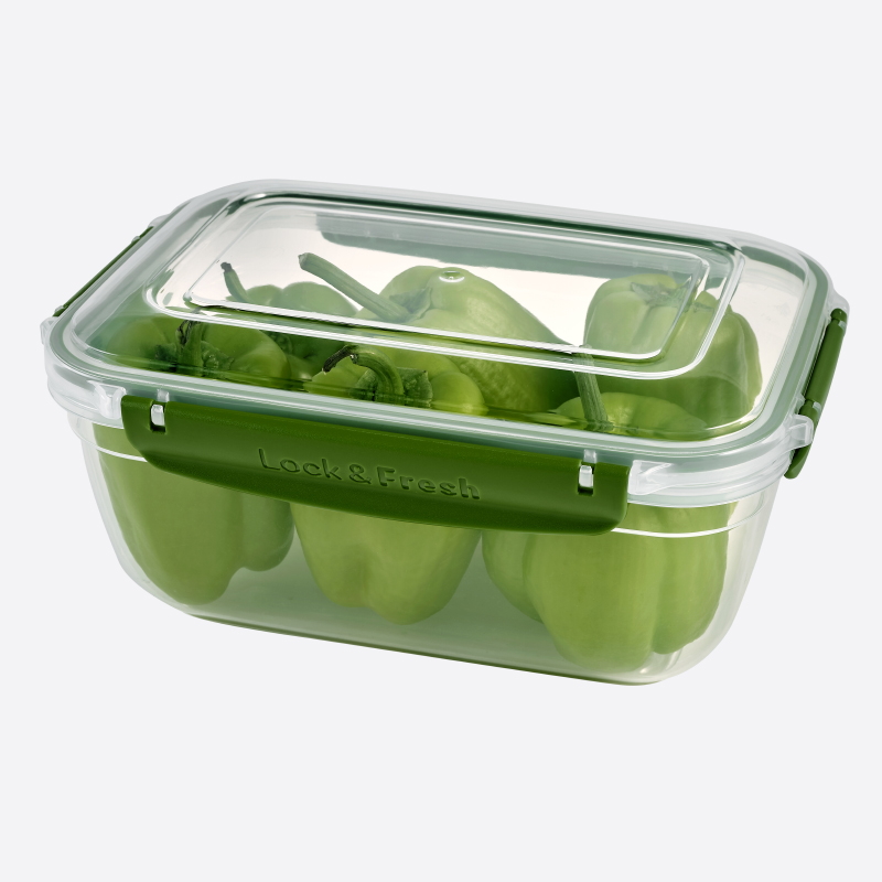 BOITE ALIMENTAIRE RECTANGULAIRE 4000 ML MIX COULEURS 