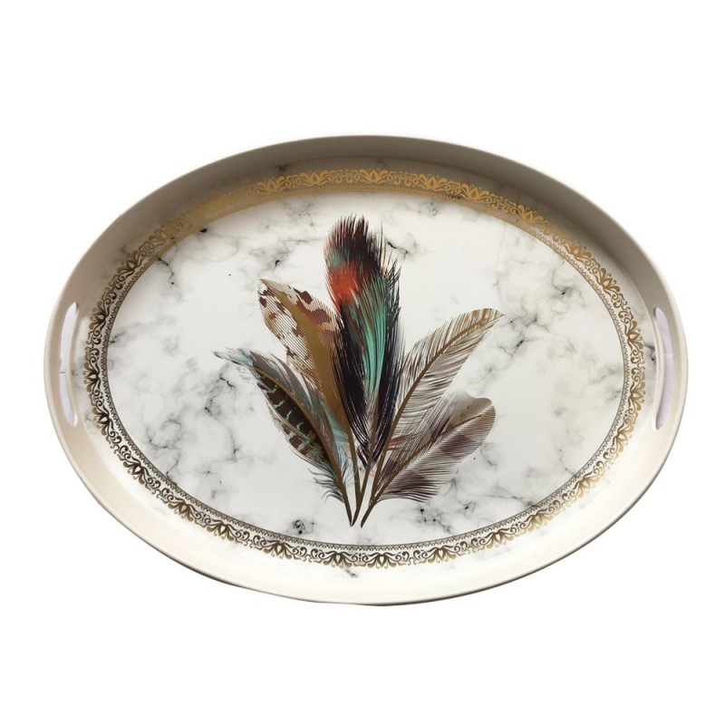 PLATEAU DECO LUXE 42X30.7 CM