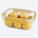 BOITE ALIMENTAIRE RECTANGULAIRE 4000 ML MIX COULEURS 