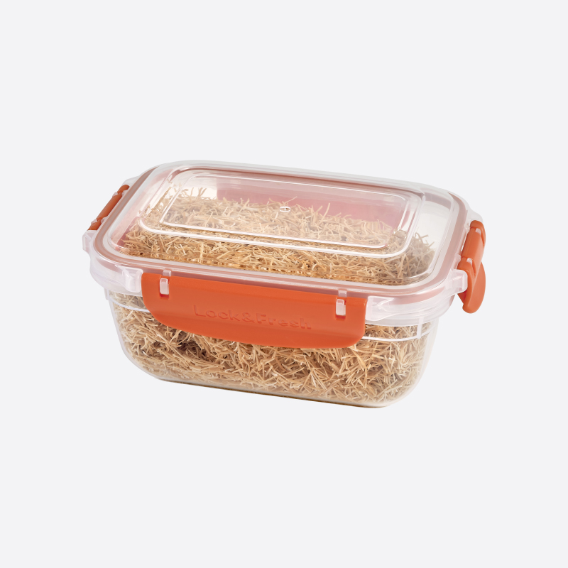 BOITE ALIMENTAIRE RECTANGULAIRE 800 ML MIX COULEURS 