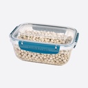 BOITE ALIMENTAIRE RECTANGULAIRE 1400 ML MIX COULEURS 