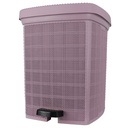 POUBELLE A PEDALE 23 LITRES BEIGE