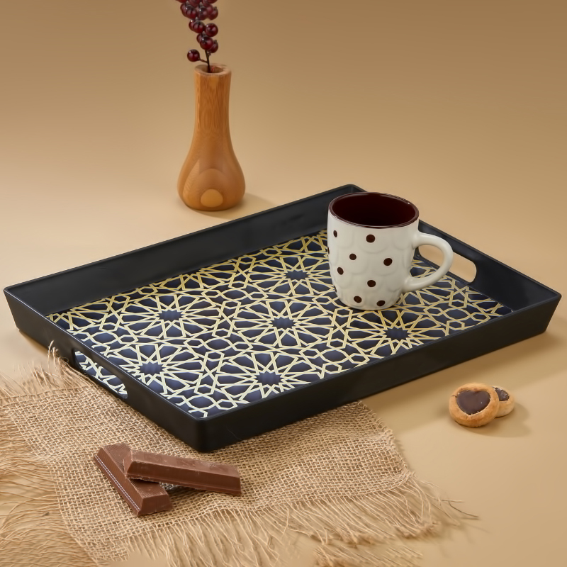 PLATEAU DECO NOUVEAU DESIGN 38X28 CM MIX 