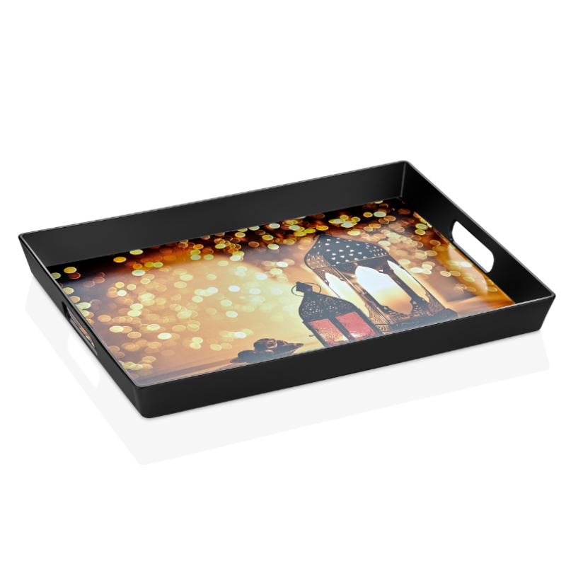 PLATEAU DECO NOUVEAU DESIGN 38X28 CM MIX 