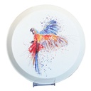 PLATEAU DECO ROND DIAMETRE 36 CM MIX BLANC/NOIR