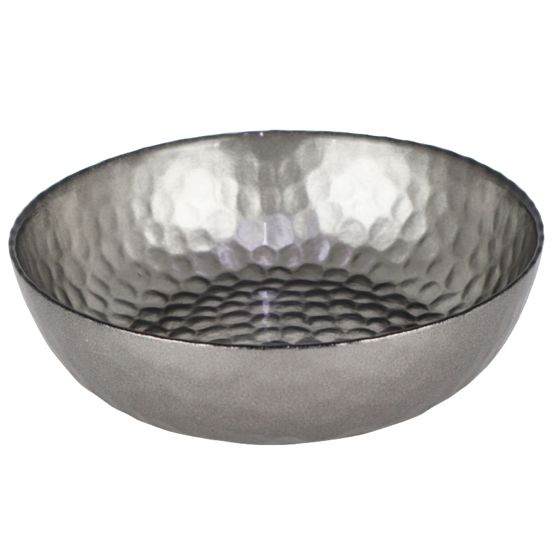 BOL LUXE VERRE 16 CM MIX OR/ARGENT/BRONZE