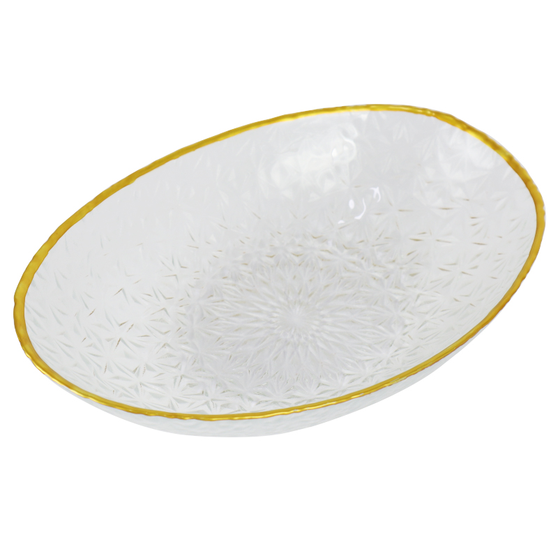 BOL LUXE VERRE 22 CM TRANSPARENT