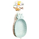 SET 6 PIECES BOL APERITIFS PLASTIQUE MOTIF ANANAS 