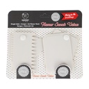 SET 6 PIECES COUPE PATE MIX BEIGE/VERT/BLANC