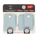 SET 6 PIECES COUPE PATE MIX BEIGE/VERT/BLANC