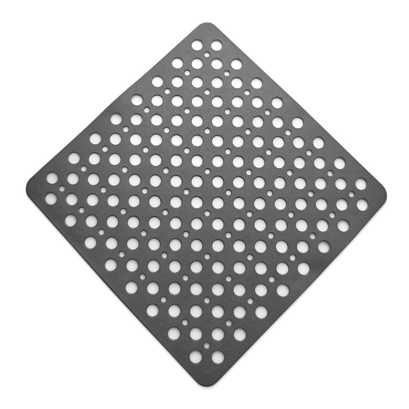 TAPIS DE SALLE DE BAIN 56X30X13 CM MIX BLANC/ROSE/GRIS