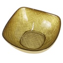 BOL DECO VERRE 14 CM MIX VERT/BEIGE/JAUNE/BLEU/ROUGE