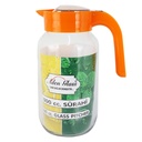 BOUTEILLE VERRE 1.5 LITRES MIX JAUNE/ORANGE/ROUGE