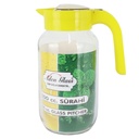 BOUTEILLE VERRE 1.5 LITRES MIX JAUNE/ORANGE/ROUGE