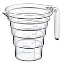 BOL A MESURER PLASTIQUE CRYSTAL 500 ML 