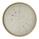 HORLOGE MURALE DECORATUVE 30 CM MIX 5 DESIGNS 