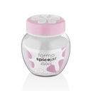 POT EPICE VERRE 210 CC MIX ROSE/VERT