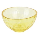 MINI BOL EN VERRE 7X6 CM MIX VERT/BLEU/JAUNE 