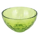MINI BOL EN VERRE 7X6 CM MIX VERT/BLEU/JAUNE 