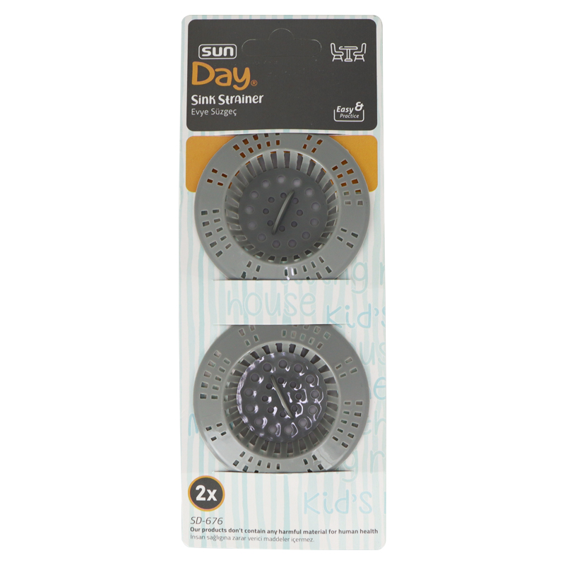 FILTRE EVIER 7X7 CM MIX GRIS/BLANC/VERT
