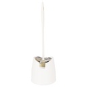 TOILETTE BROSSE WC 9X10 CM MIX GRIS/ROSE/BLANC