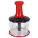 HACHOIR MANUEL 1000 ML MIX VERT/ROUGE/GRIS/ROSE