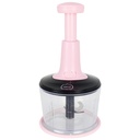 HACHOIR MANUEL 1000 ML MIX VERT/ROUGE/GRIS/ROSE