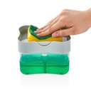 BOITE LIQUIDE VAISSELLE PRATIQUE AVEC EPONGE - 11 X 14 X 9 CM