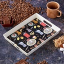 PLATEAU DECO PLASTIQUE GRAND MODELE 38X28 CM MIX 