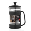 CAFETIERE BARISTA 400 ML VERRE MIX BLANC/ROUGE/NOIR