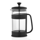 CAFETIERE BARISTA 400 ML VERRE MIX BLANC/ROUGE/NOIR